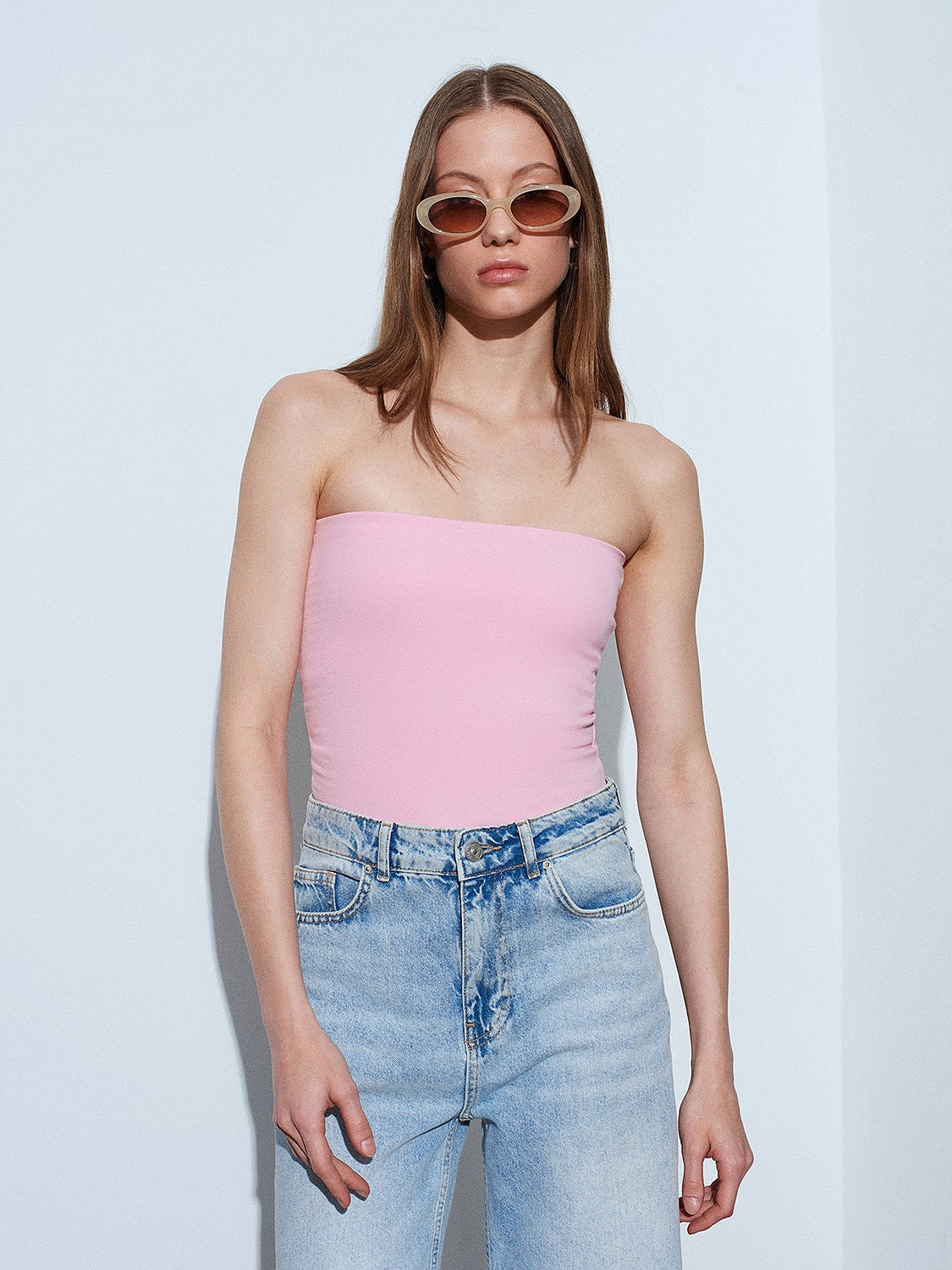 Bandeau Top - Pink