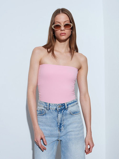 Bandeau Top - Pink