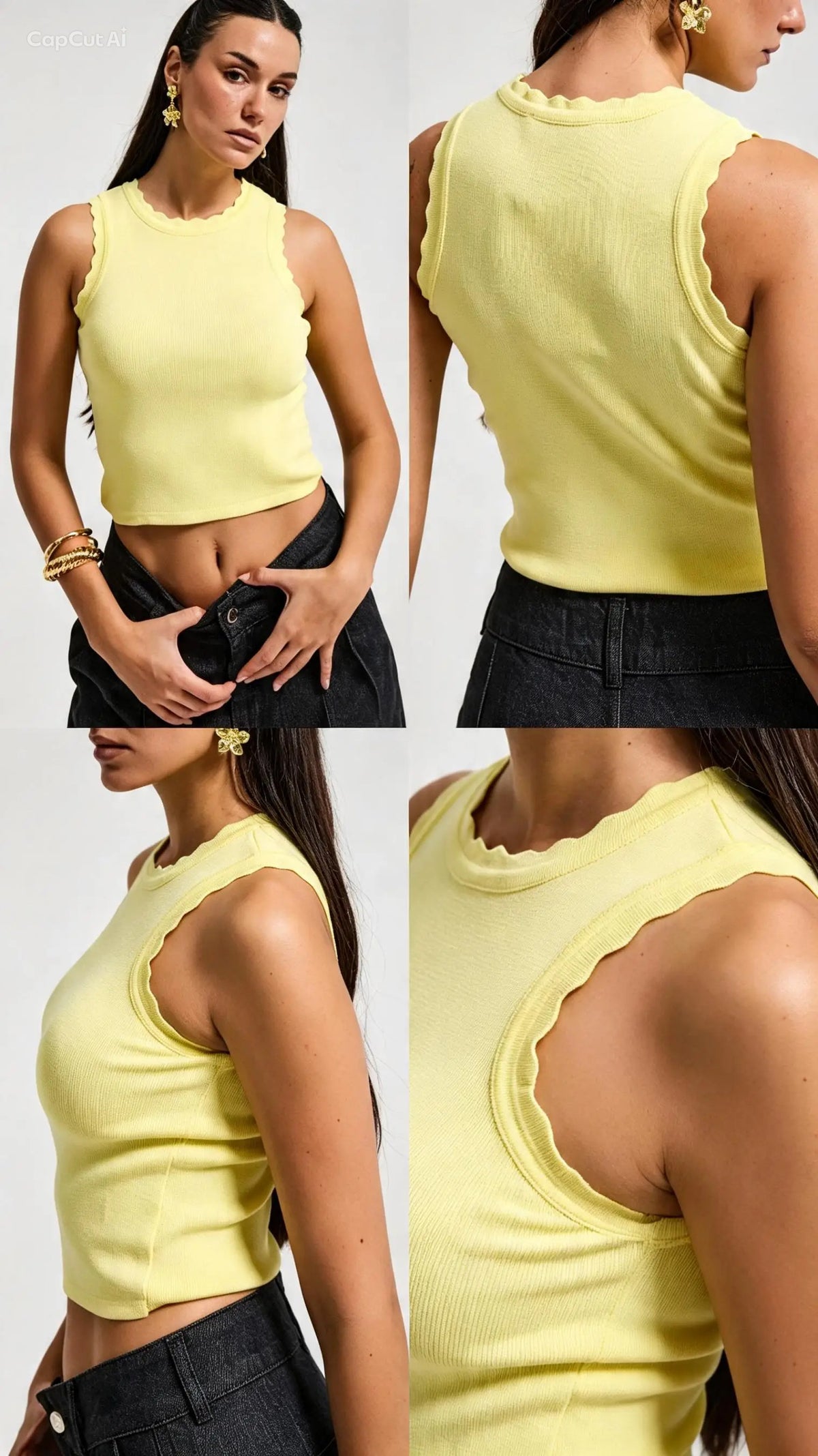 Yellow Tank Top