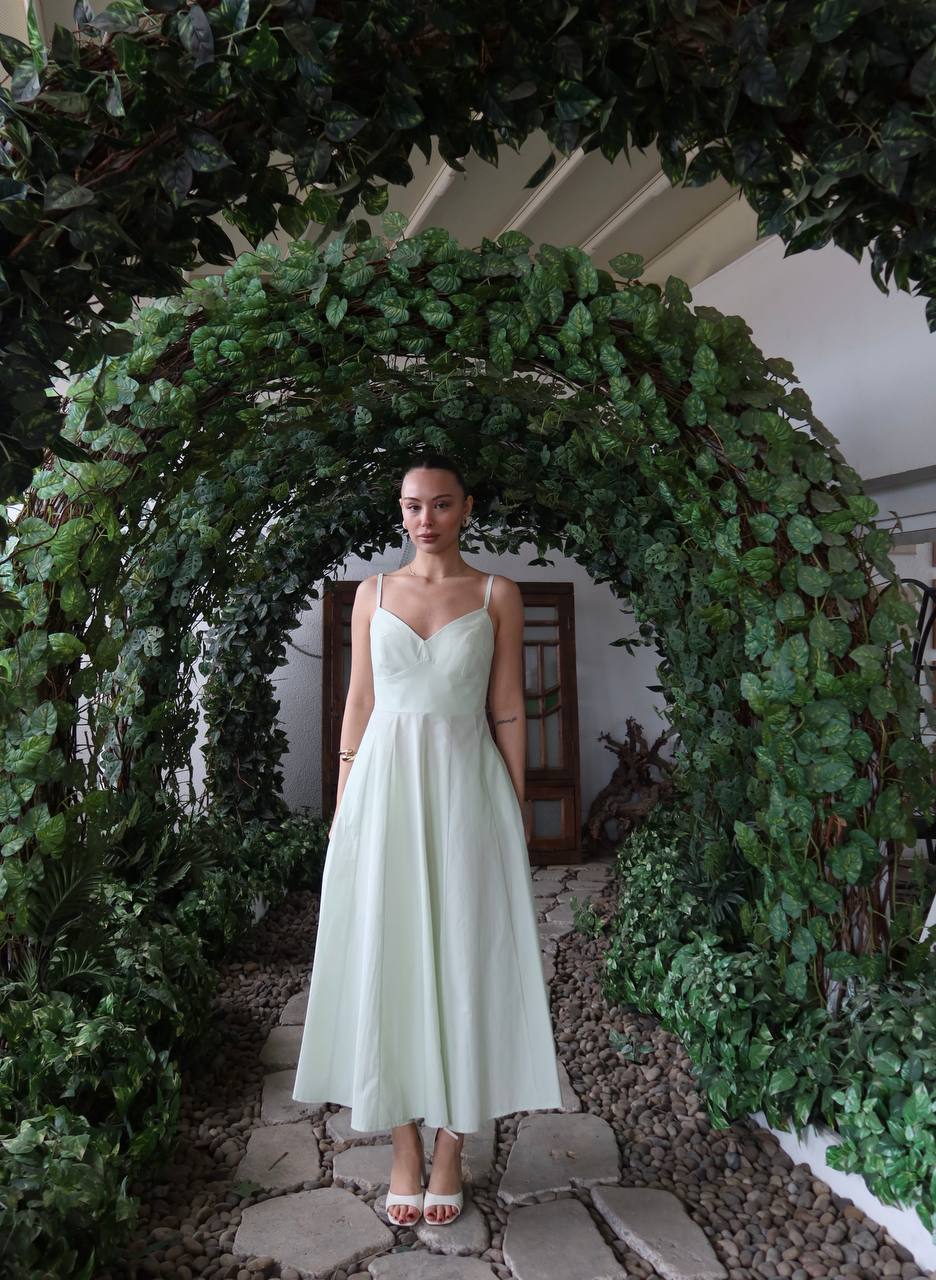 Light Green Maxi Dress