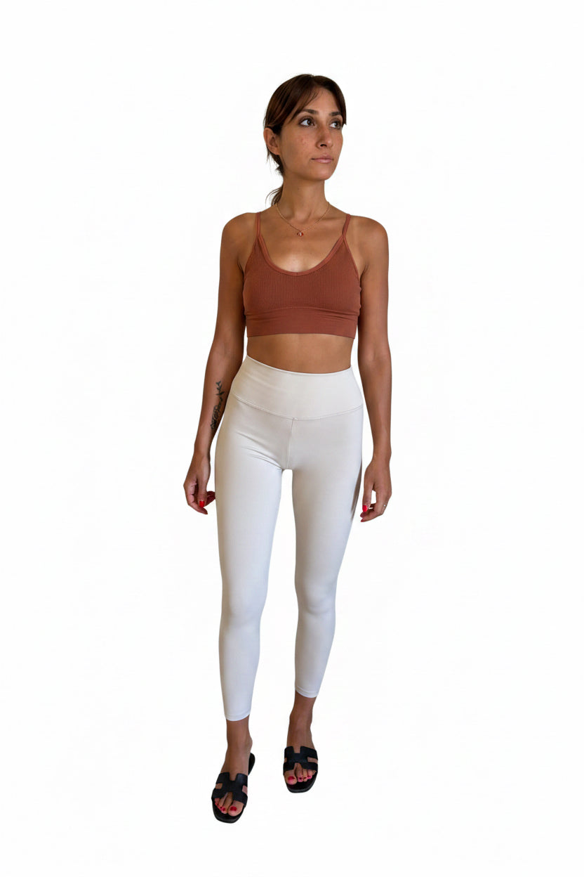 Light beige legging-oysho