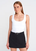 White Dilvin basic top