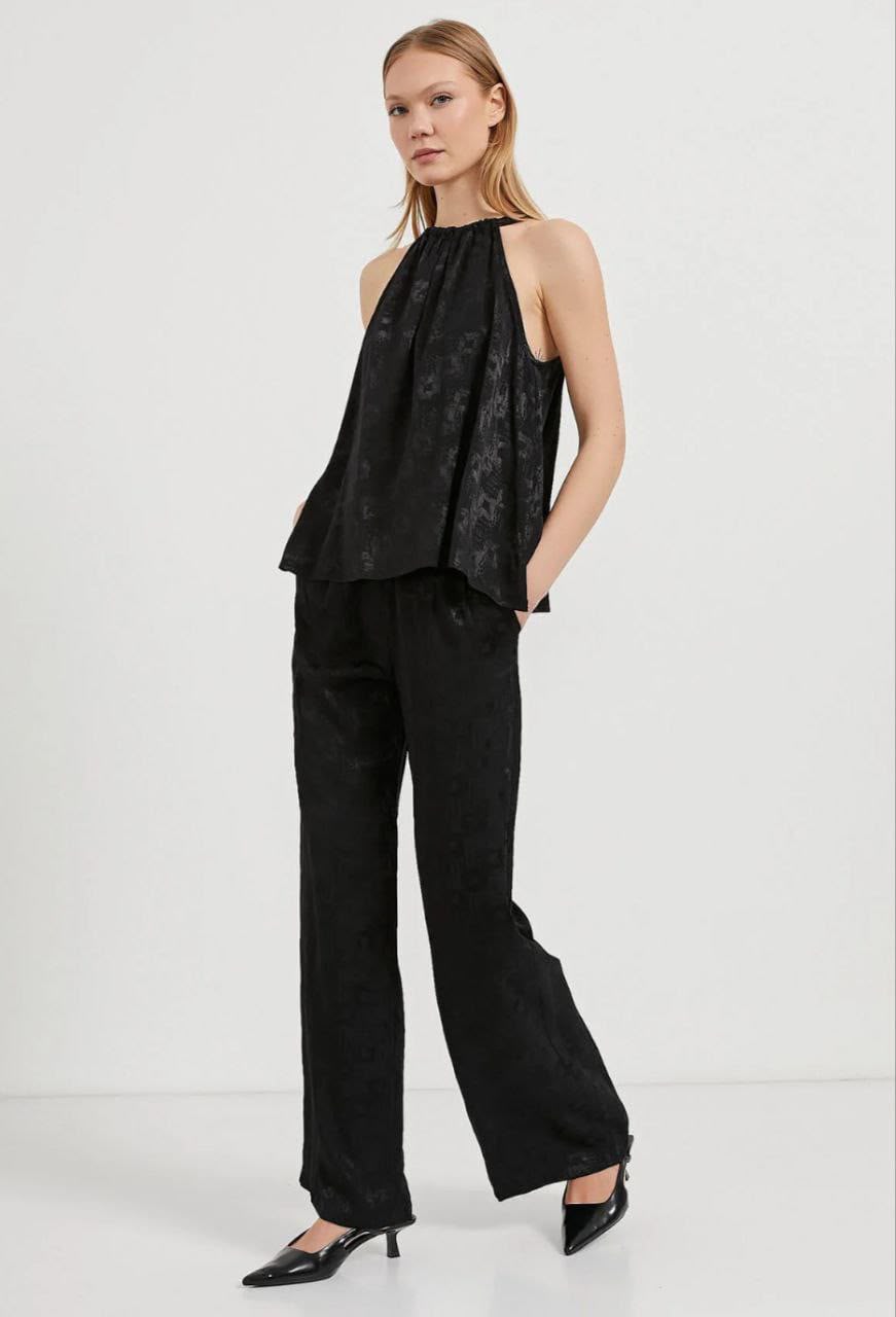 Jacquard Satin Set