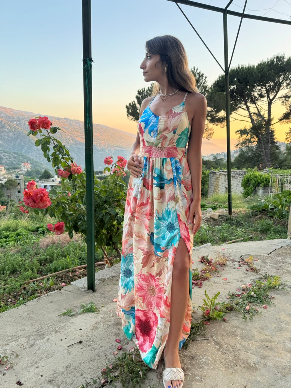 Pastel Floral Dress
