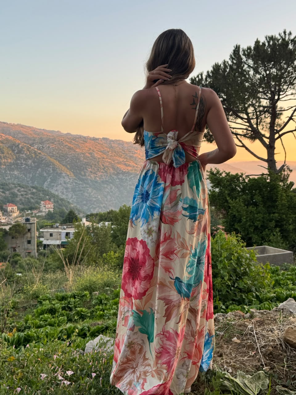 Pastel Floral Dress